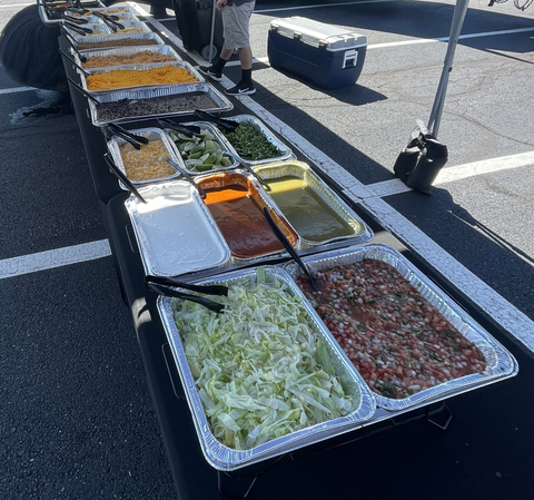 Taco and Nacho Bar (25 People)